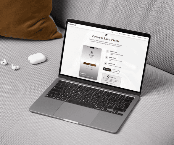 OnePixel Cafe Website - Image 4