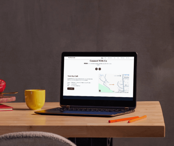 OnePixel Cafe Website - Image 5