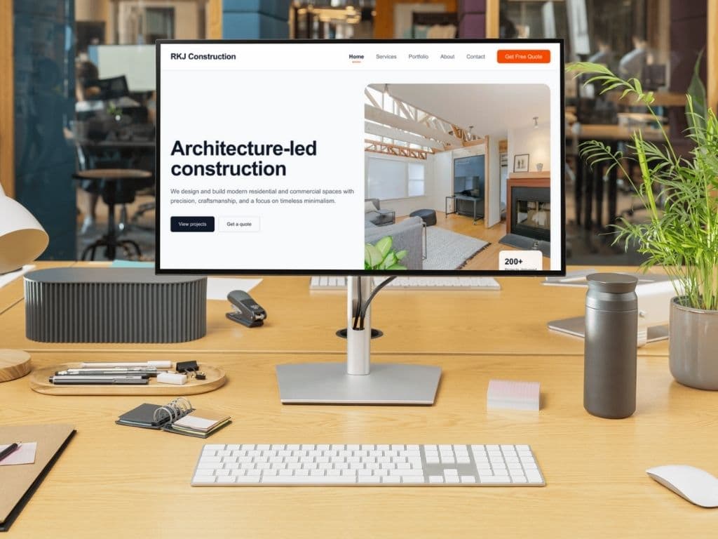 Construction Website - Image 1