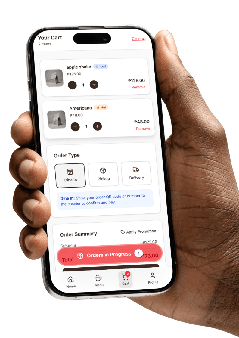 OnePixel Cafe Rewards App - Image 3